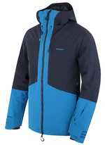 Husky Gomez M XL, black blue/blue Pánská lyžařská bunda