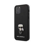 Tok Karl Lagerfeld Saffiano Iconic  iPhone 12 Pro Max, black