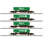 Märklin 82290 Z Súprava 4 vreckových vozňov AAE Cargo