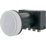 Schwaiger LNB4 satelitný konvertor Quad-LNB  Počet účastníkov: 4 Veľkosť feedu: 40 mm so switchom