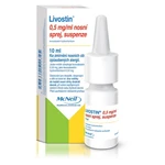 LIVOSTIN 0,5 mg/ml nosní sprej suspense 10 ml