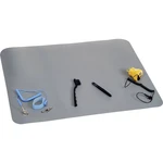 Quadrios  ESD podložky na stolík, sada  sivá (d x š) 650 mm x 500 mm