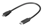 Kabelová redukce USB-C / microUSB pro montáž DVRB s microUSB do vozů Škoda