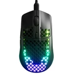 Myš SteelSeries Aerox 3 (S62599) čierna herná myš • podsvietenie RGB • optický senzor s rozlíšením 18 000 DPI • 6 tlačidiel • senzor TrueMove Core • t
