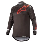 Motokrosový dres Alpinestars Venture R černá/červená  S