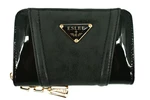 Dámská / dívčí lakovaná peněženka  pouzdrového typu Eslee - černá