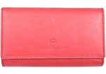 Dámská kožená peněženka - Sergo Tacchini - červená
