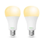 Inteligentná žiarovka Vocolinc L3 ColorLight 2ks (L3 SET) inteligentná žiarovka • výkon 9,5 W (ekvivalent 60 W žiarovky) • pätica E27 • svetelný tok 8