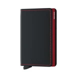 Secrid Slimwallet Matte - Black & Red