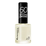 Rimmel London 60 Seconds Super Shine 8 ml lak na nechty pre ženy 730 Silver Bullet