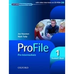 ProFile 1 Pre-intermediate Students Book with CD-ROM (učebnice)