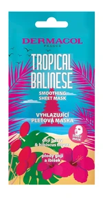 Dermacol Tropical Balinese vyhladzujúca textilná maska