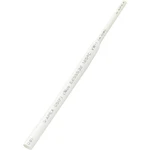 TRU COMPONENTS 1566759 zmršťovacia bužírka bez lepidla biela 6 mm 3 mm Pomer zmrštenia:2:1 10 m