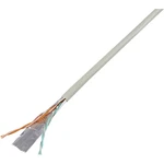 TRU COMPONENTS 1568141 telefónny kábel J-Y(ST)Y 2 x 2 x 0.60 mm sivá 25 m