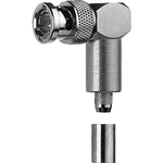 Telegärtner J01000A0024 J01000A0024 BNC konektor zástrčka, zahnutá 50 Ω 1 ks