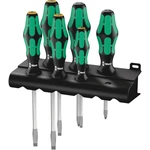Wera 334/355 SK/6 dielňa súprava skrutkovačov 6-dielna plochý, krížový PZ Wera 334/355 SK/6 dielňa súprava skrutkovačov 6-dielna plochý, krížový PZ