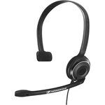 Sennheiser PC 7 USB headset k PC s USB káblový na ušiach čierna