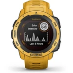 Garmin Instinct Solar smart hodinky  45 mm  žltá