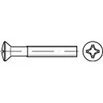TOOLCRAFT  TO-6863508 skrutky so zápustnou šošovkovou hlavou M6 20 mm krížová dražka Philips DIN 966   ocel pozinkované