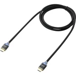 SpeaKa Professional HDMI prepojovací kábel #####HDMI-A Stecker, #####HDMI-A Stecker 3.00 m čierna SP-7870028 audio retur