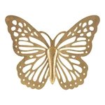 Nástenná dekorácia Mauro Ferretti Butterfly, 43 x 35 cm