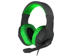 Sluchátka Herní stereo sluchátka Genesis Argon 200,černo-zelené