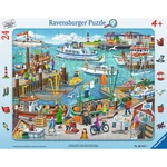 Ravensburger Puzzle Den v přístavu 24 dílků