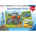 Ravensburger Puzzle Stroje v zemědělství 3 x 49 dílků