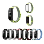 Colorful Nylon Watch Band Watch Strap Replacement for Xiaomi Miband 4 Non-original