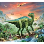 Dino Puzzle Dinosaurus s figúrkou 60 dielikov Iguanodon