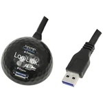 LogiLink #####USB-Kabel #####USB 3.2 Gen1 (USB 3.0 / USB 3.1 Gen1) #####USB-A Stecker, #####USB-A Buchse 1.50 m čierna