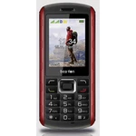 beafon AL560 outdoorový telefón čierna, červená