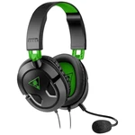 Turtle Beach Recon 50X herný headset jack 3,5 mm káblový cez uši čierna / zelená stereo