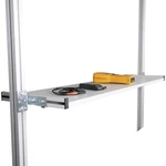 Manuflex ZB8781.7035  Most prístroja pre CANTOLAB a ALU, š xhxv 839 x 502 x 19 mm, pre šírku stola 1000 mm