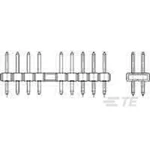 TE Connectivity AMPMODU 2mm ConnectorsAMPMODU 2mm Connectors 5176264-4 AMP