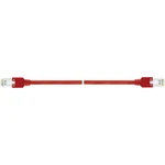LAPP RJ45 (krížený) sieťový prepojovací kábel CAT 5e S/FTP 5.00 m červená s ochranou