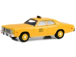 1975 Dodge Coronet NYC Taxi Yellow "Hobby Exclusive" 1/64 Diecast Model by Greenlight