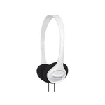 Slúchadlá Koss Featherweight KPH/7 (doživotní záruka) biela slúchadlá cez uši • impedancia 32 ohmov • citlivosť 91 dB • frekvenčný rozsah 80–18 000 Hz