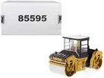 CAT Caterpillar CB-13 Tandem Vibratory Roller with Cab and Operator "High Line Series" 1/50 Diecast Model by Diecast Masters