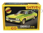 Skill 2 Model Kit 1969 Chevrolet Chevelle SS 396 3 in 1 Kit 1/25 Scale Model by AMT