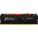 Modul RAM pro PC Kingston FURY Beast RGB KF430C16BBA/16 16 GB 1 x 16 GB DDR4-RAM 3000 MHz CL16