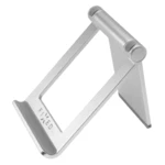Držiak FIXED Frame Tab na stůl pro mobilní telefony a tablety (FIXFR-TAB-SL) strieborný držiak na tablet • minimalistický dizajn • telo z brúseného hl