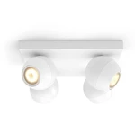 Bodové svietidlo Philips Hue Buckram White Ambiance 4 Spot (5047431P6) biele bodové svietidlo • 4× LED • svietivosť 350 lm (celkovo 1 400 lm) • príkon