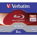 Blu-ray BD-RE DL 50 GB Verbatim Jewelcase, 43760, 5 ks