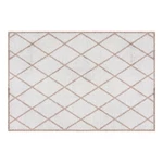 Bielo-hnedá rohožka Zala Living Scale, 50 × 70 cm