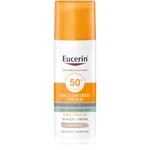 Eucerin Sun Oil Control Tinted krémový gel na opalování SPF 50+ odstín Medium 50 ml