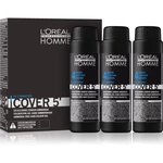 L’Oréal Professionnel Homme Cover 5' tónovacia farba na vlasy odtieň 4 Medium Brown 3x50 ml