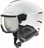 UVEX Instinct Visor White Mat 59-61 cm Lyžiarska prilba