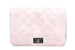 Dámská kabelka crossbody - růžová/pudrová