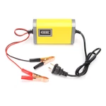 12V 2A Car Motorcycle Smart Automatic Battery Charger Yellow Color